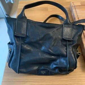 Fossil black purse